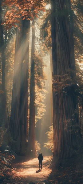 serene anime boy wallpaper — tree, nature, sunlight, forest (free 4K phone download)