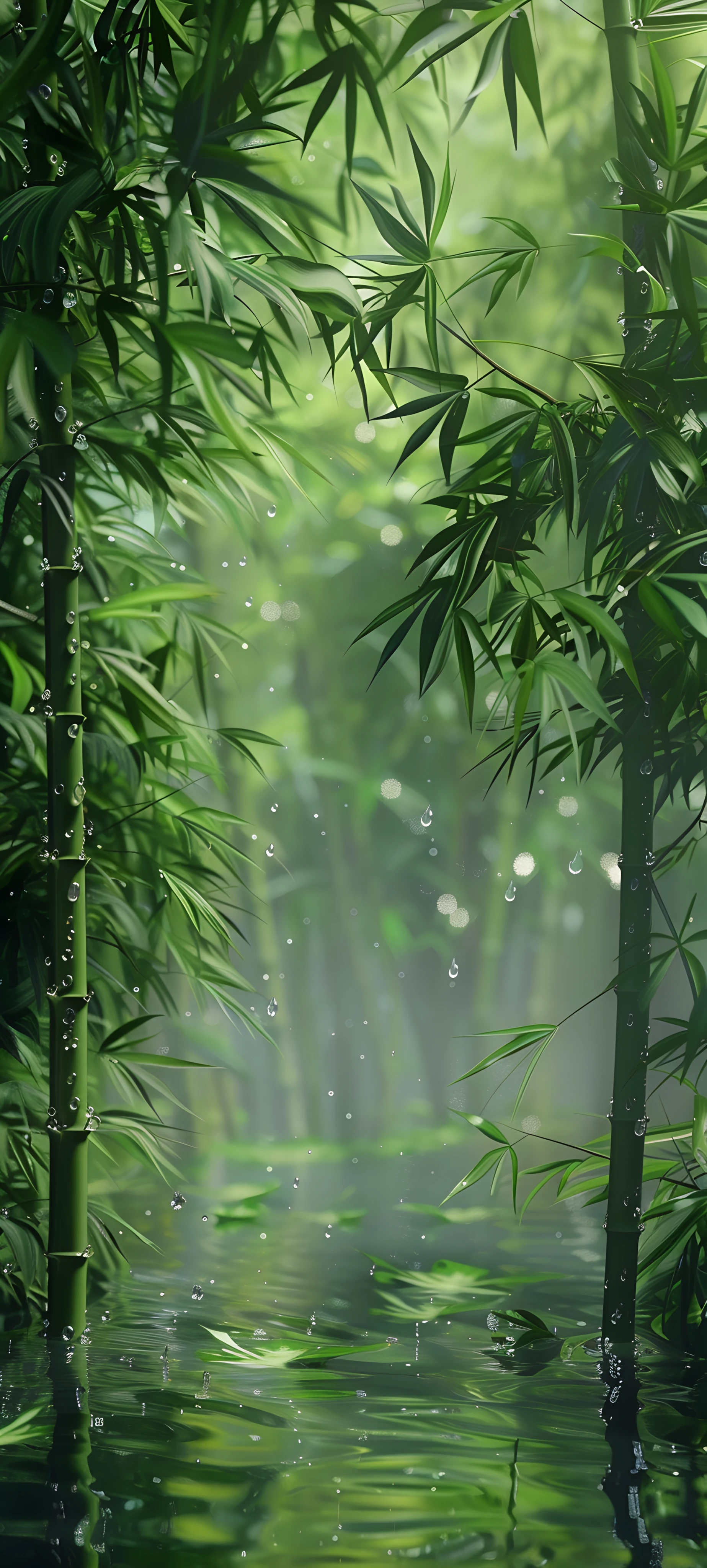 serene nature wallpaper — bamboo, nature, bamboo forest, forest (free 4K phone download)