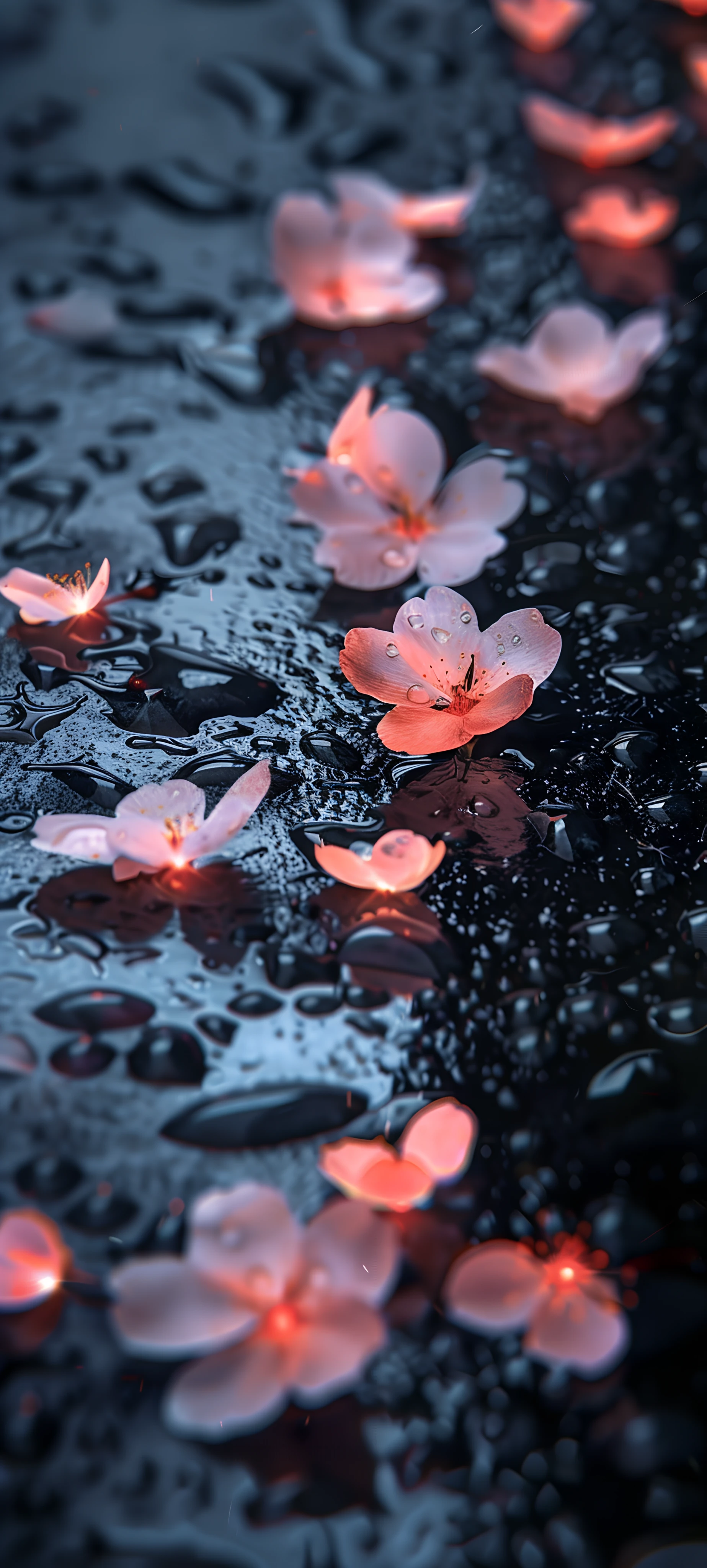 serene nature wallpaper — flower, water, pink flower, pokemon (creature) (free 4K phone download)