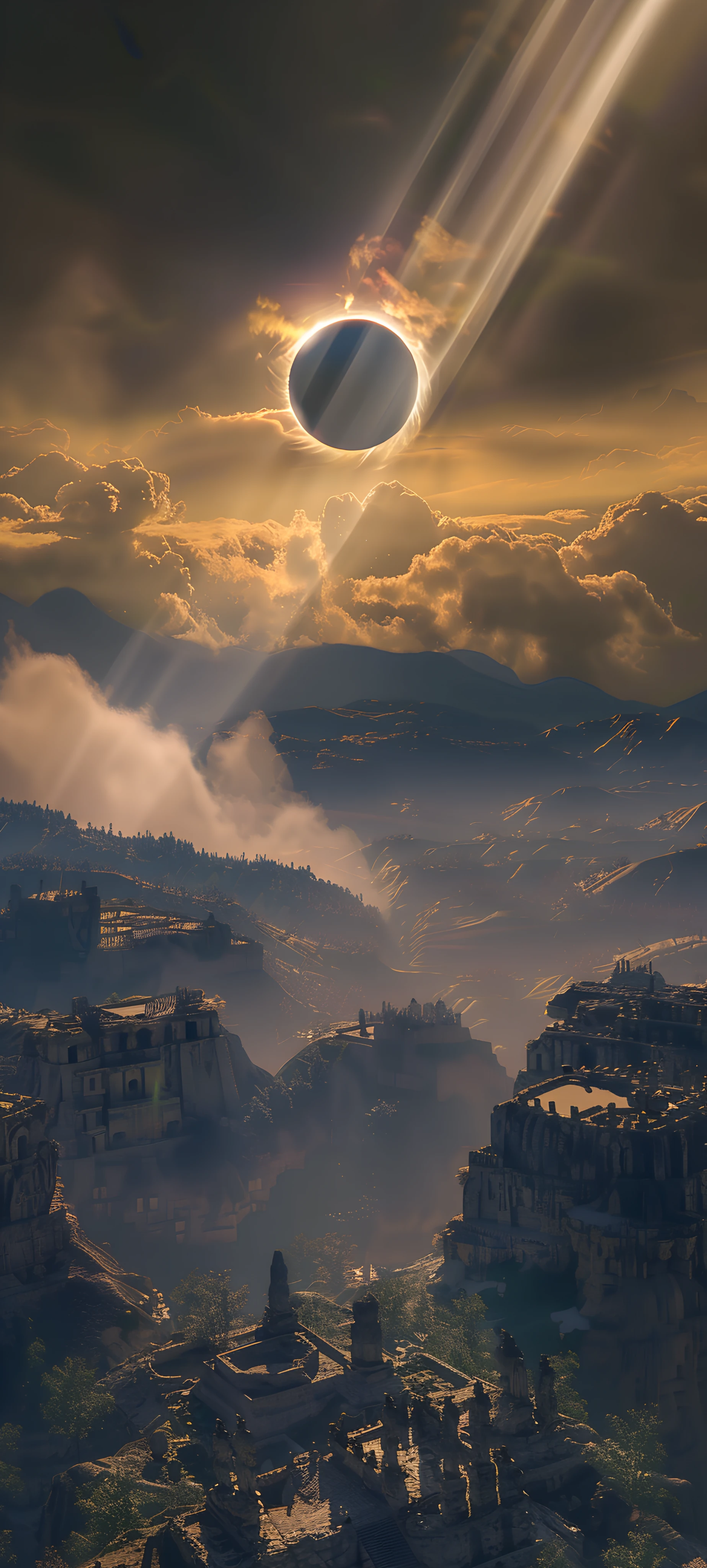 epic nature wallpaper — scenery, cloud, sky, sunlight (free 4K phone download)