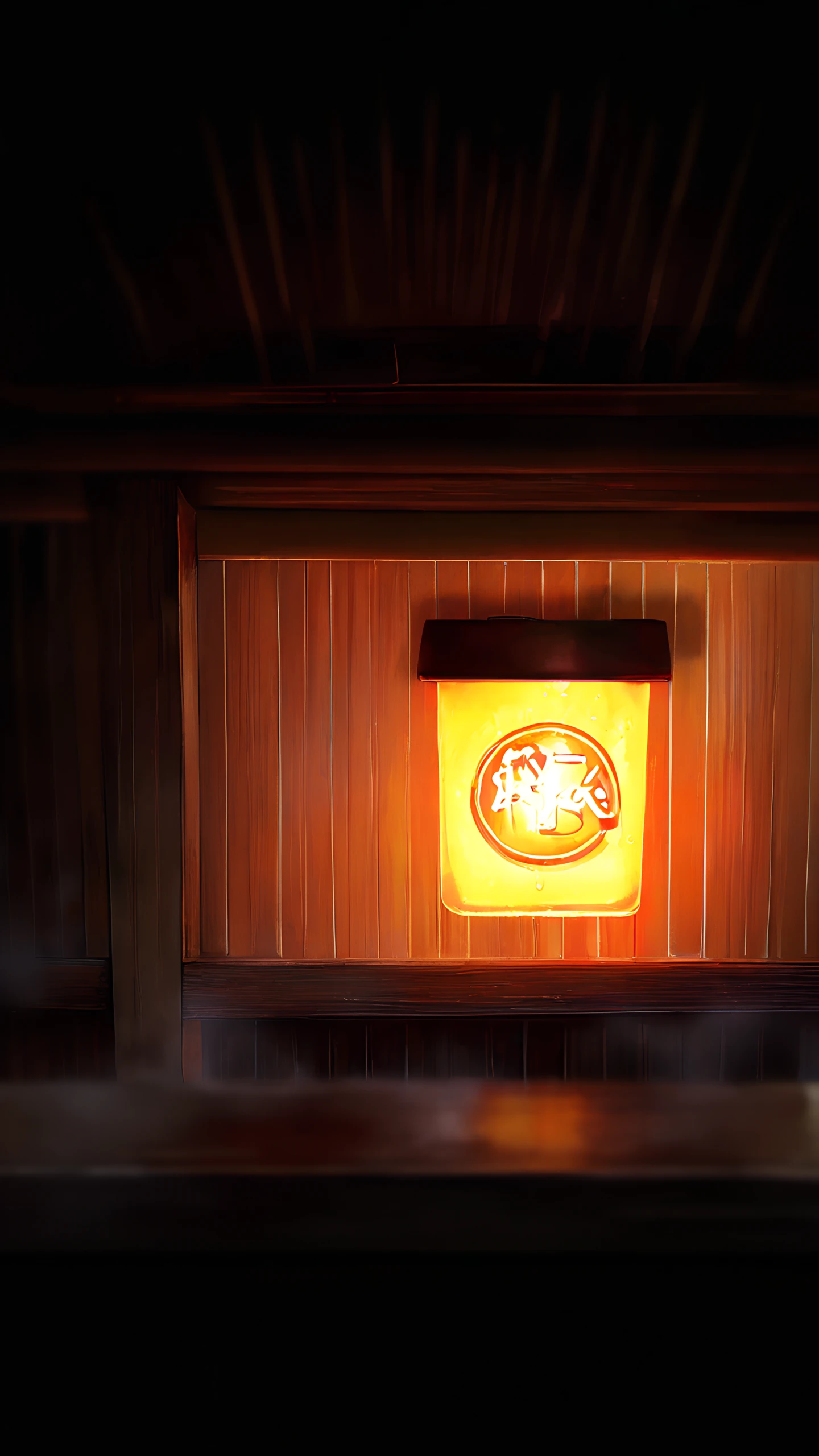 Anime Wallpaper Ramen Shop Night 1440×2560 anime wallpaper