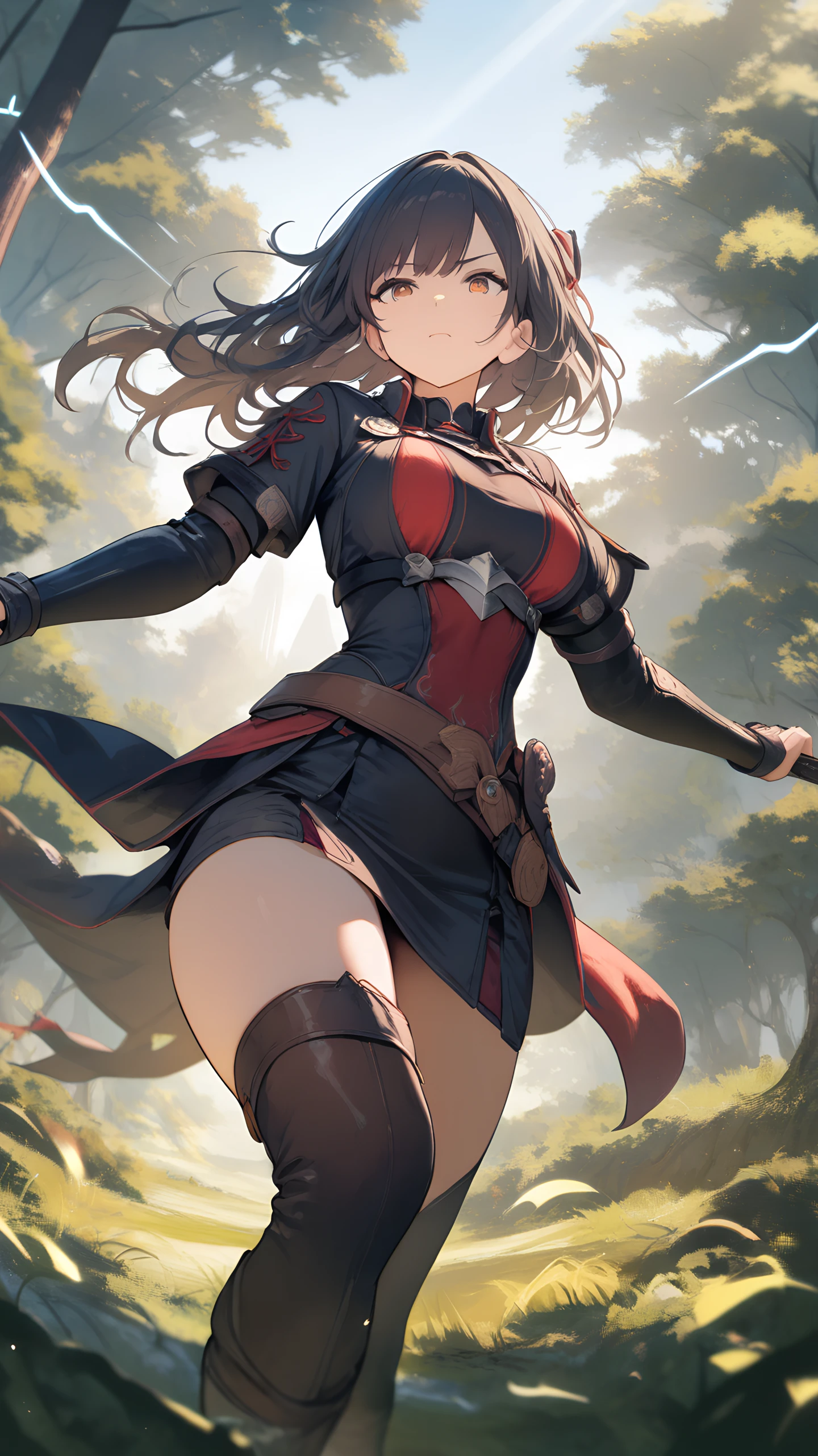 Anime Wallpaper Archer Forest 1440×2560 anime wallpaper