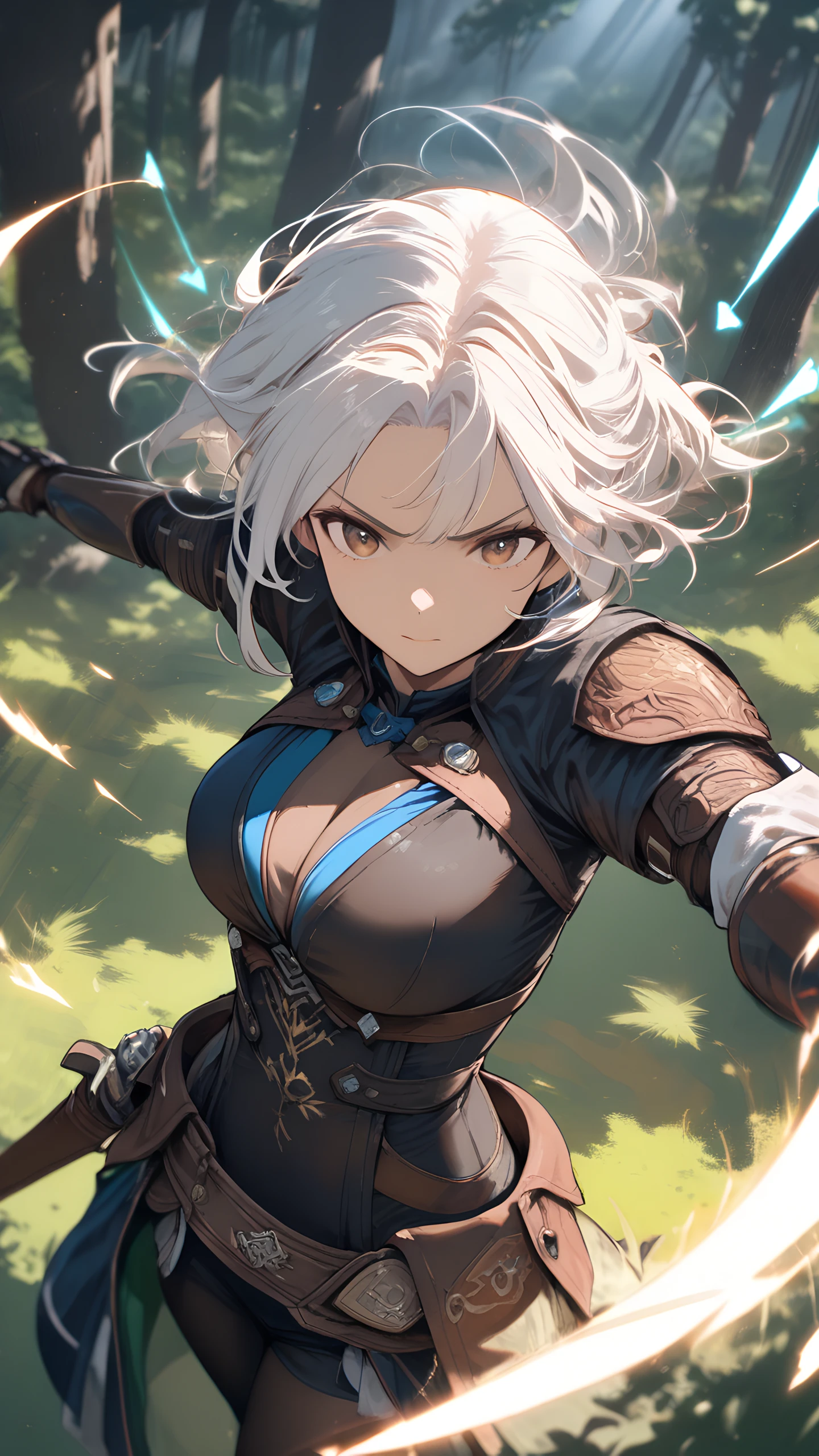 Anime Wallpaper Archer Forest 1440×2560 anime wallpaper