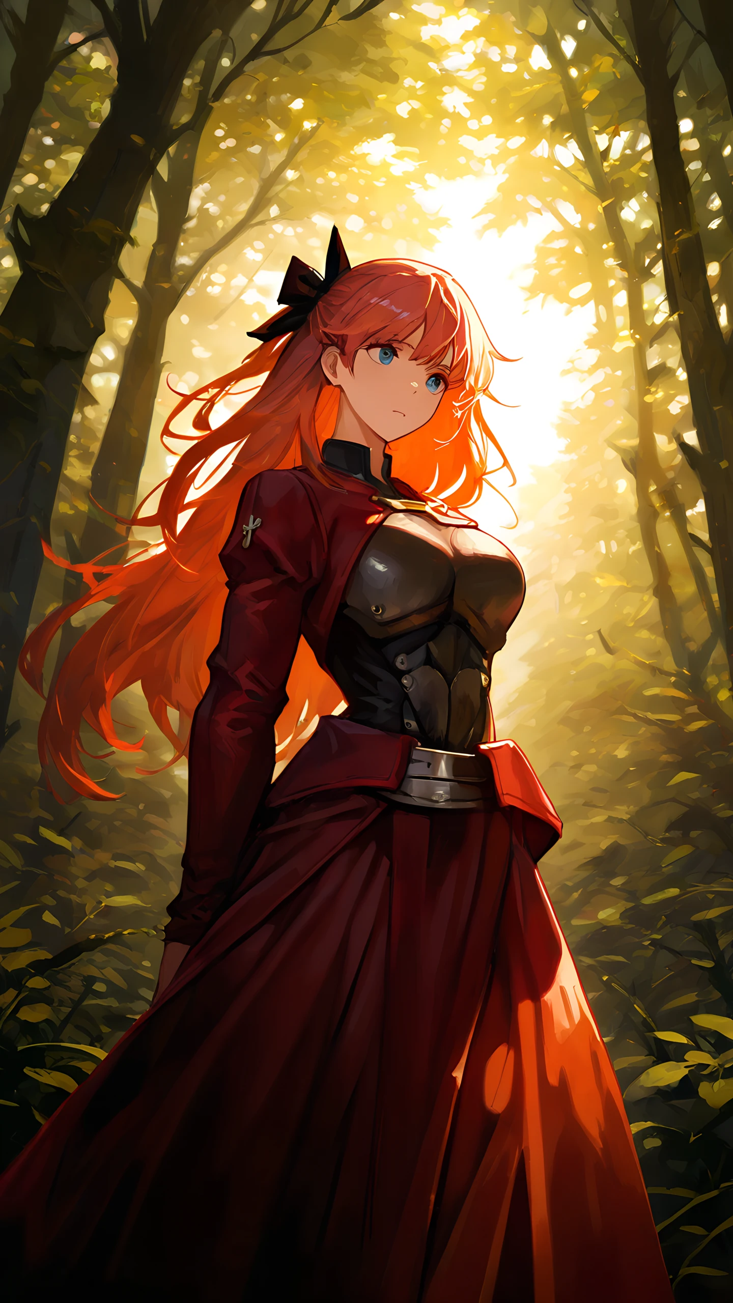 Anime Wallpaper Archer Forest 1440×2560 anime wallpaper