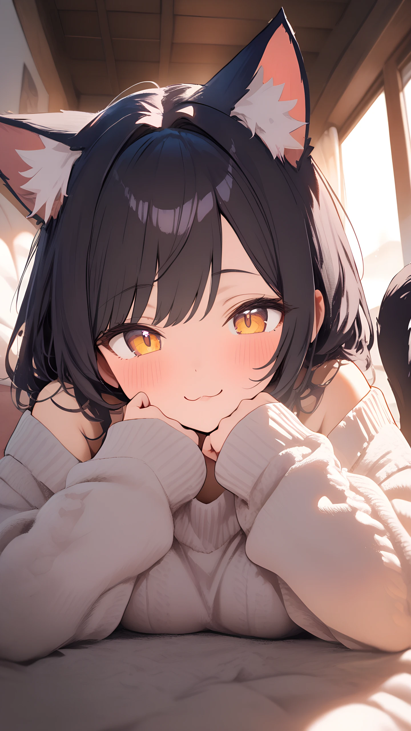 Anime Wallpaper Catgirl 1440×2560 anime wallpaper