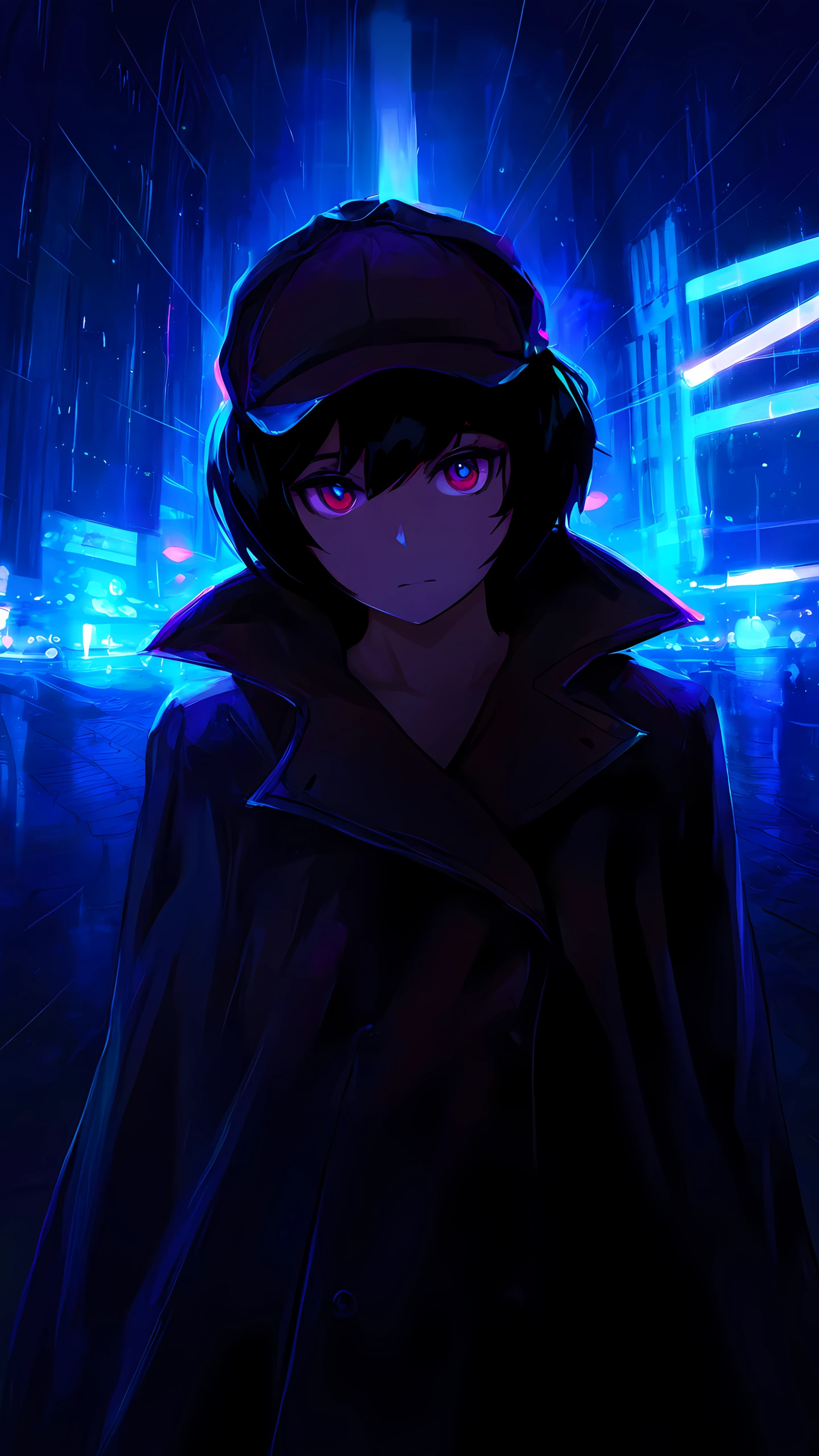 Anime Wallpaper Detective Girl 1440×2560 anime wallpaper