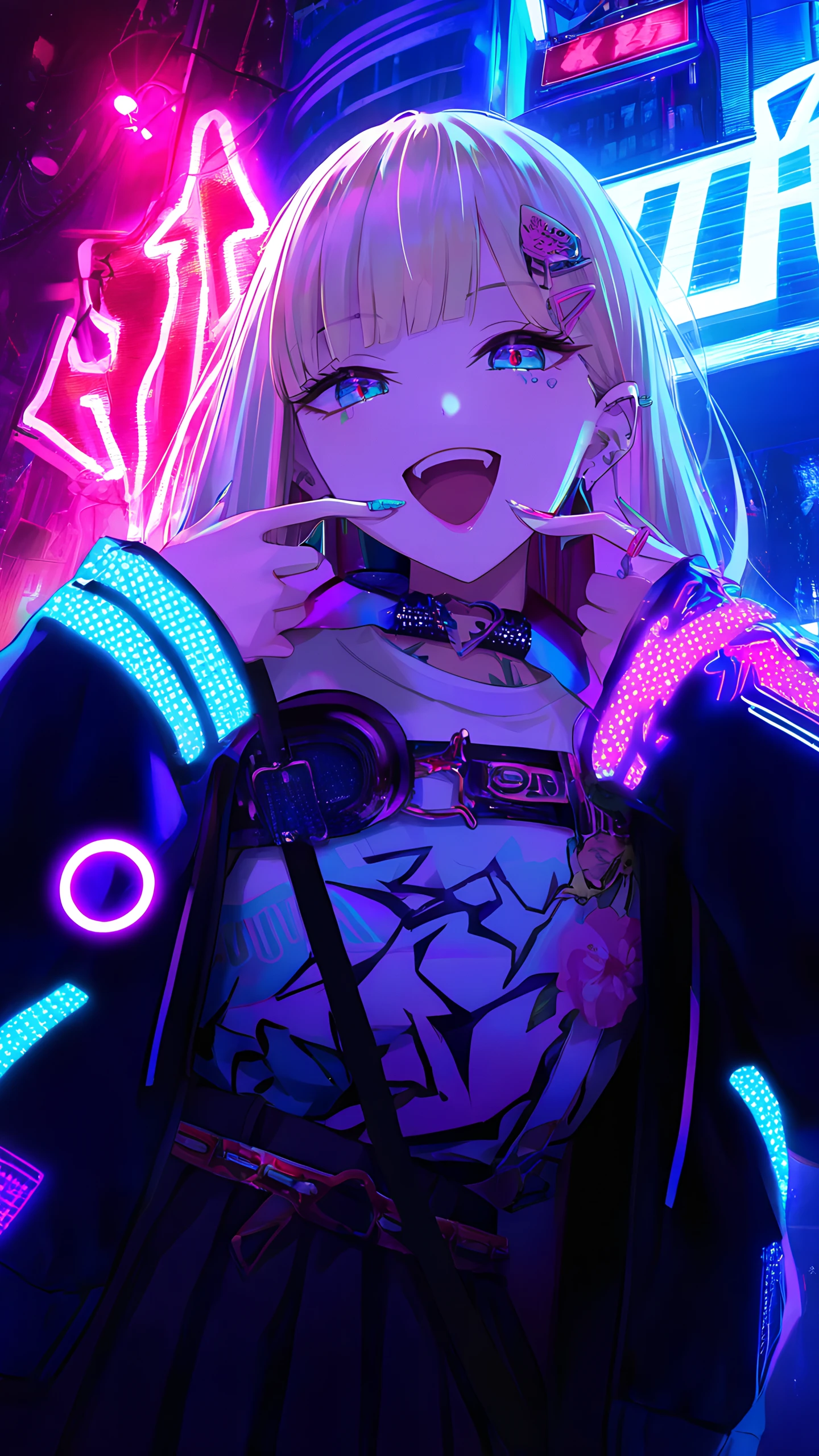 Anime Wallpaper Gyaru Shibuya 1440×2560 anime wallpaper
