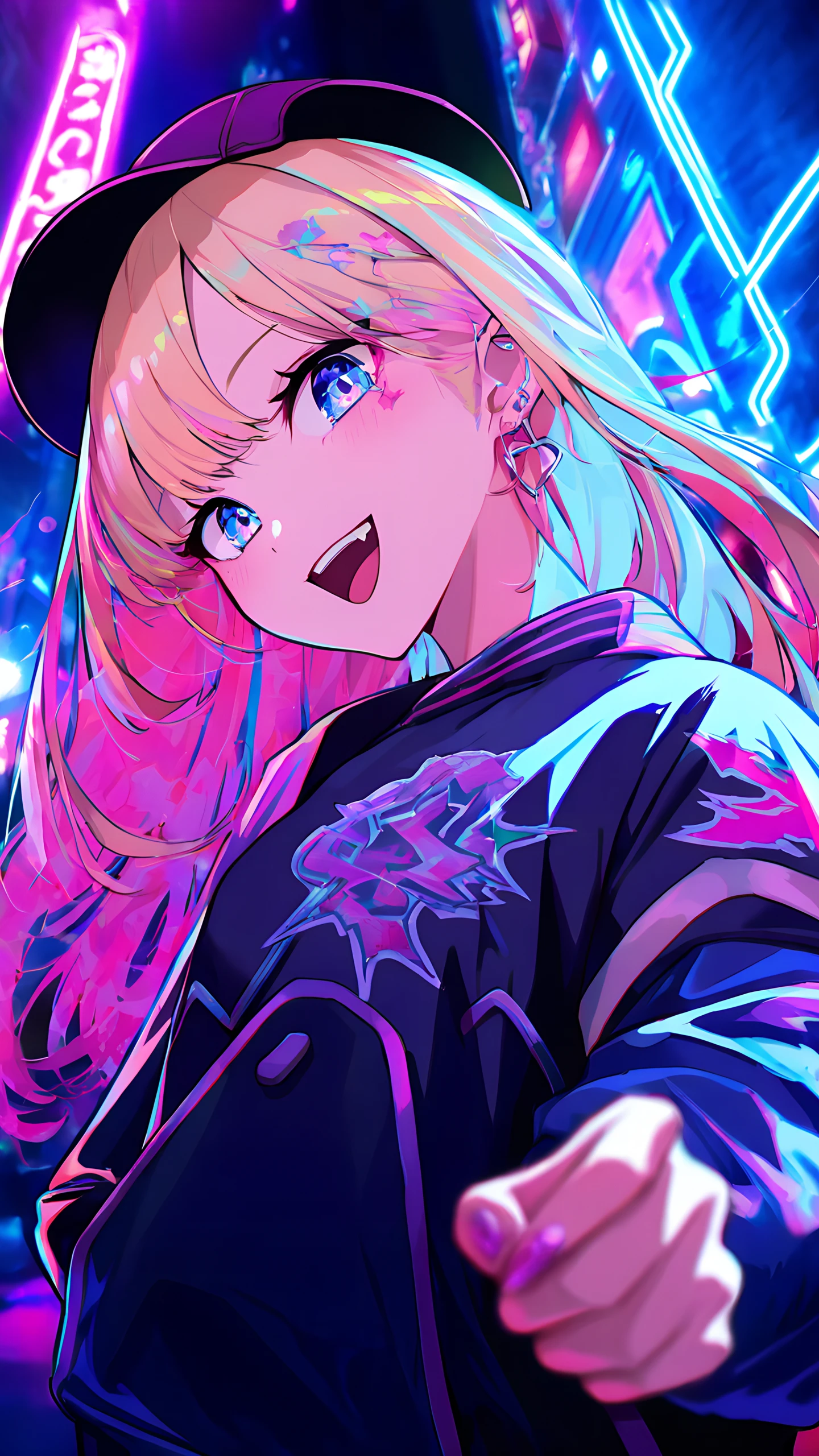 Anime Wallpaper Gyaru Shibuya 1440×2560 anime wallpaper