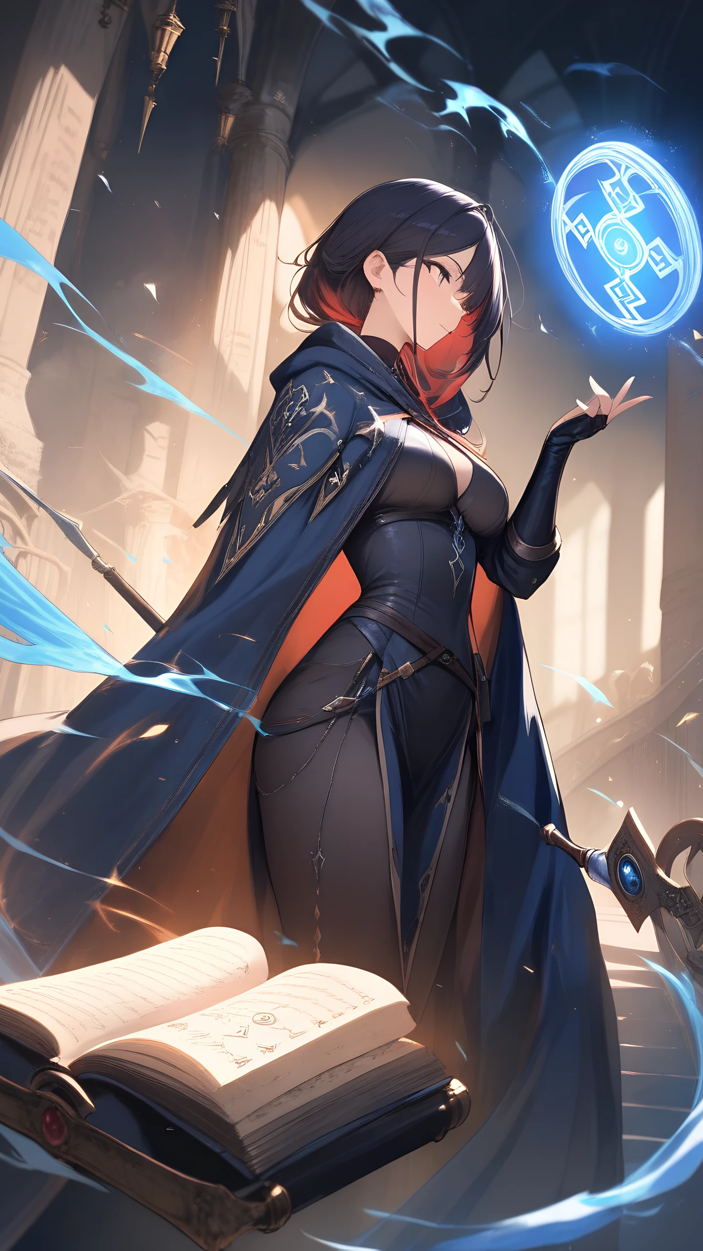 Anime Wallpaper Mage Girl 1440×2560 anime wallpaper