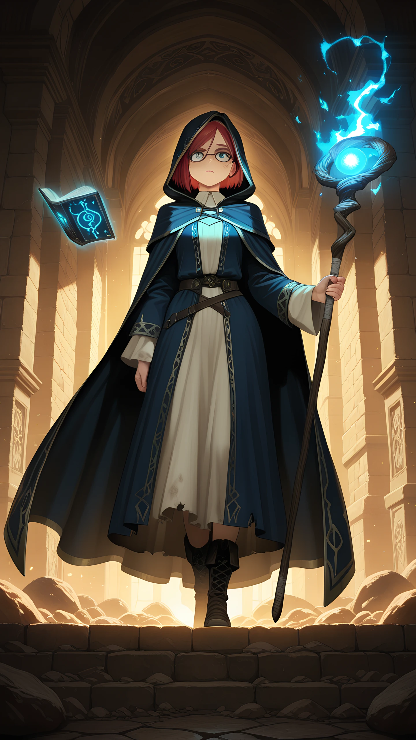 Anime Wallpaper Mage Girl 1440×2560 anime wallpaper
