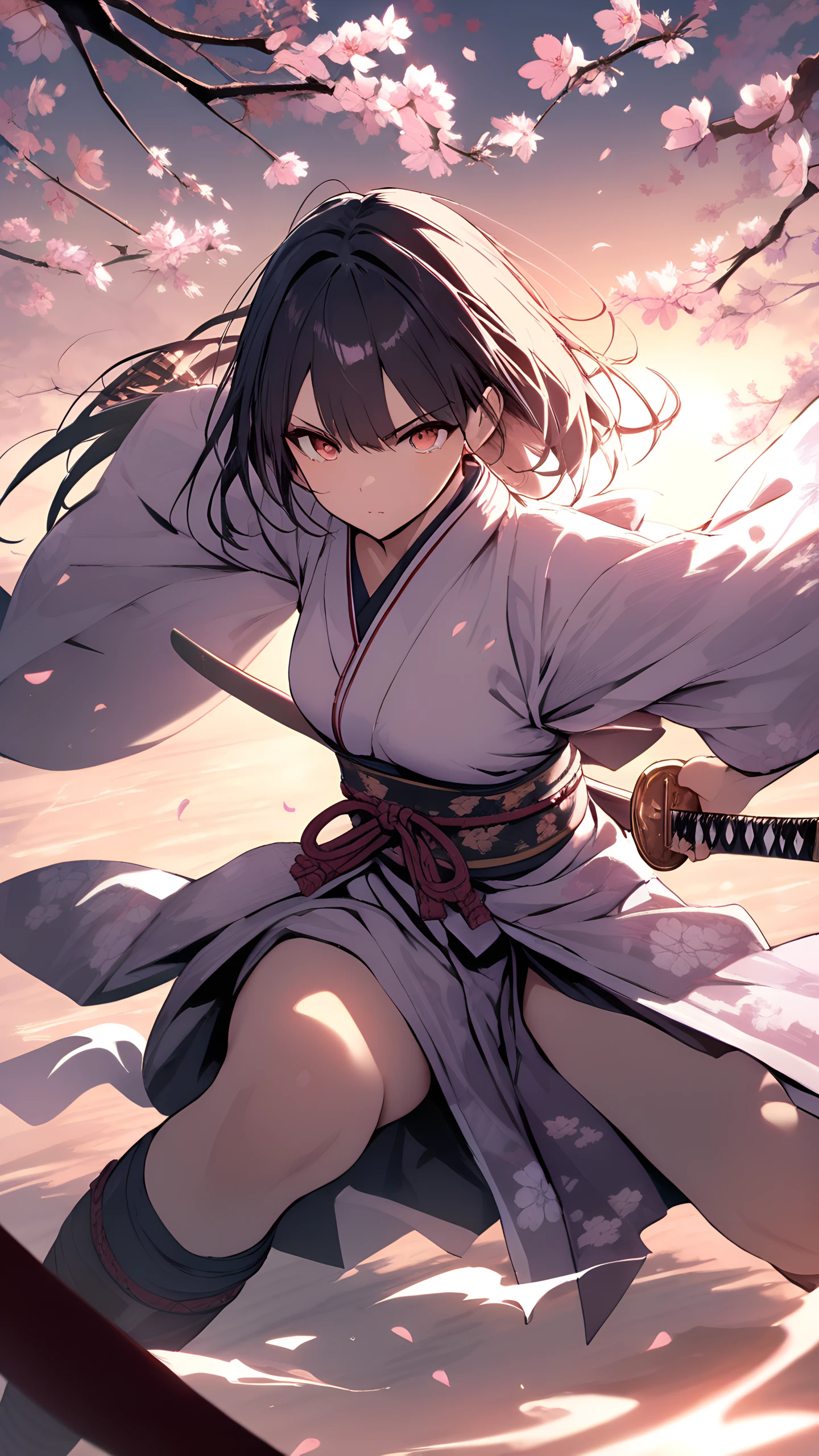 Anime Wallpaper Samurai Girl 1440×2560 anime wallpaper