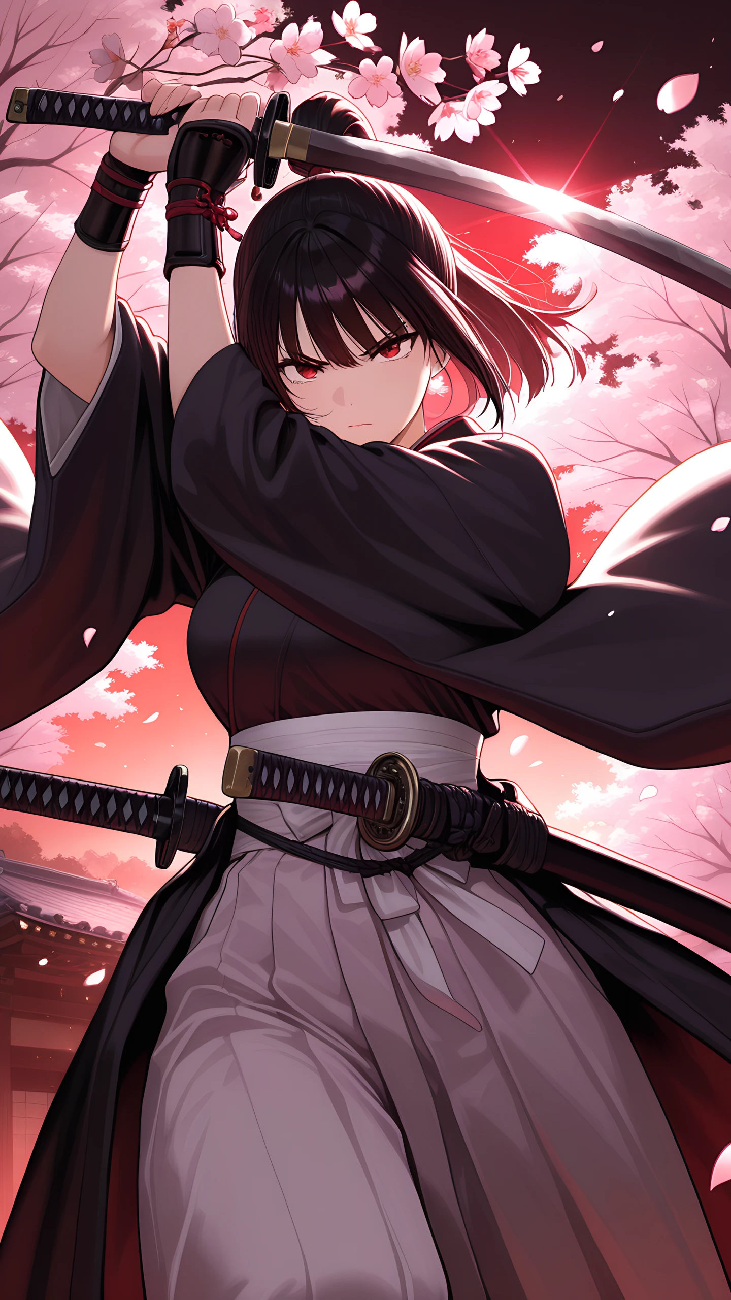 Anime Wallpaper Samurai Girl 1440×2560 anime wallpaper