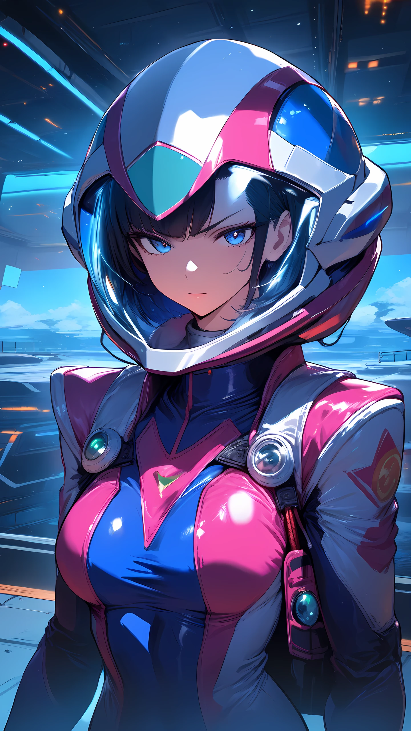 Anime Wallpaper Space Ranger Girl 1440×2560 anime wallpaper