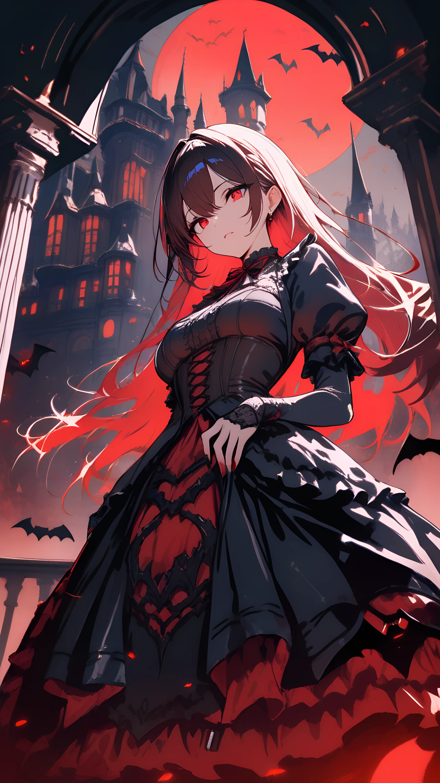 Anime Wallpaper Vampire Girl 1440×2560 anime wallpaper