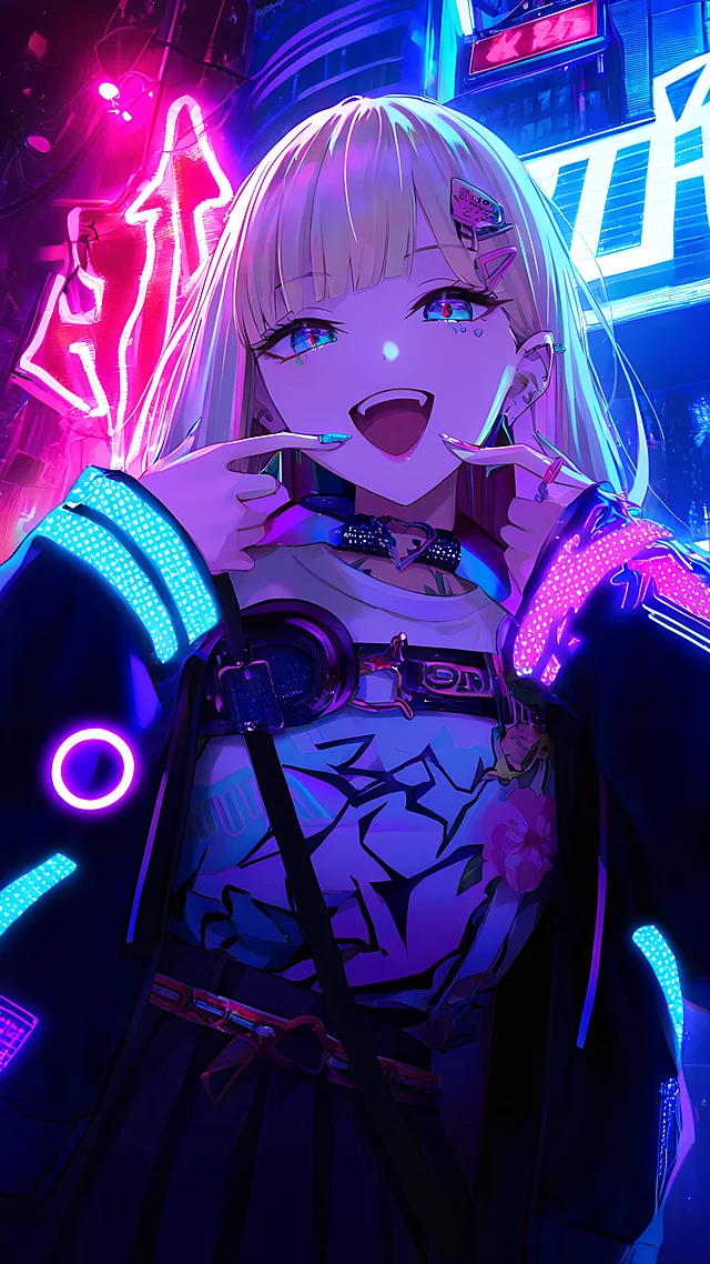 anime wallpaper gyaru shibuya — 1440×2560
