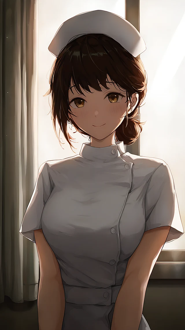 anime wallpaper nurse girl — 1440×2560