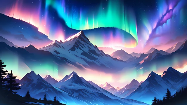 anime landscape wallpaper starry night — 3840×2160