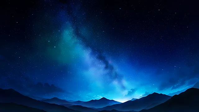 Anime Landscape Wallpaper Starry Night