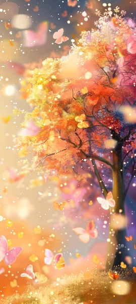 seasons wallpapers — 1847×4096