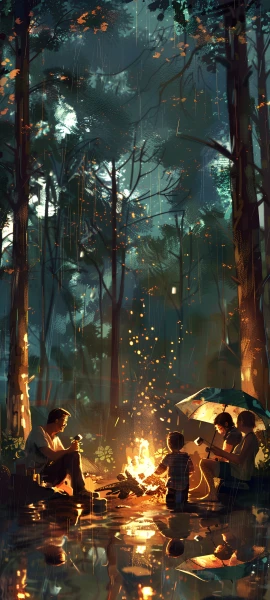 seasons wallpapers — 1847×4096
