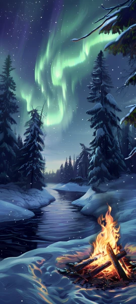 seasons wallpapers — 1847×4096