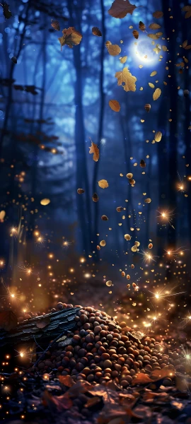 seasons wallpapers — 1847×4096