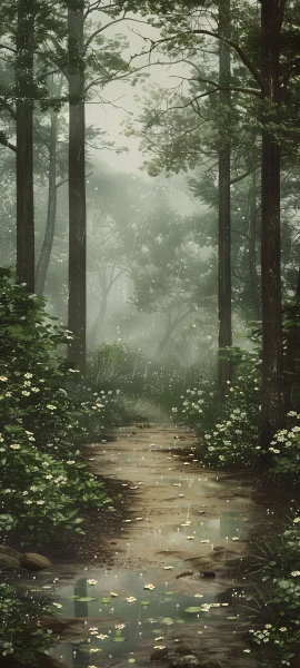 serene seasons wallpaper — nature, tree, scenery, forest (free 4K phone download)