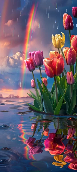 seasons wallpapers — 1847×4096