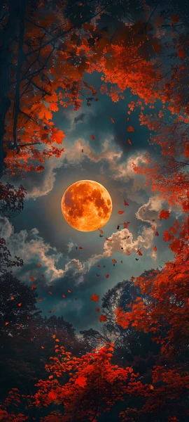 seasons wallpapers — 1847×4096
