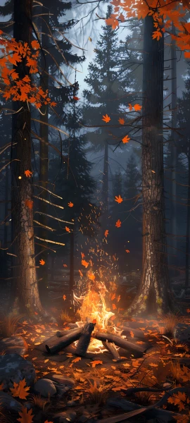 seasons wallpapers — 1847×4096