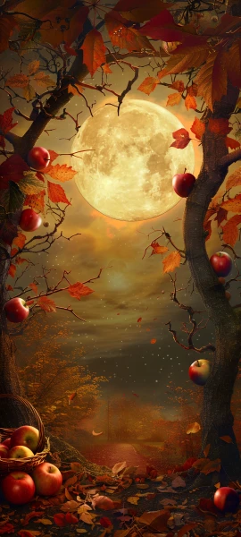 seasons wallpapers — 1847×4096
