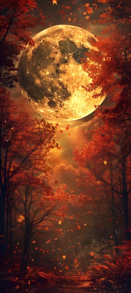 seasons wallpapers — 1847×4096