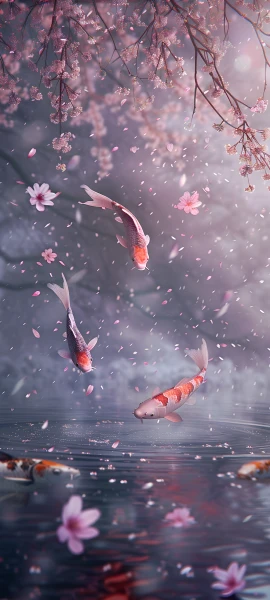 seasons wallpapers — 1847×4096