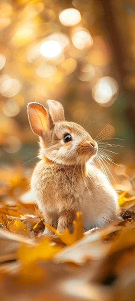 cute seasons wallpaper — animal focus, animal, whiskers, realistic (free 4K phone download)