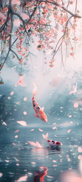 seasons wallpapers — 1847×4096