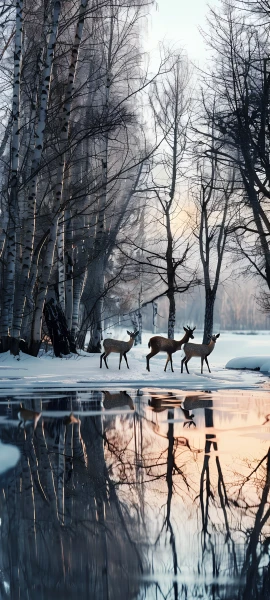 seasons wallpapers — 1847×4096