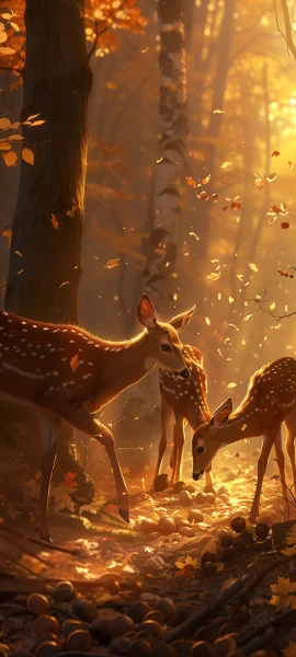 seasons wallpapers — 1847×4096