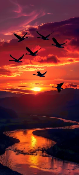 seasons wallpapers — 1847×4096