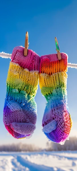 cozy seasons wallpaper — sky, blue sky, cloud, colorful (free 4K phone download)