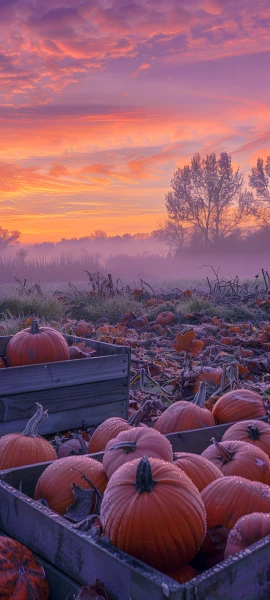 spooky seasons wallpaper — pumpkin, scenery, sky, cloud (free 4K phone download)