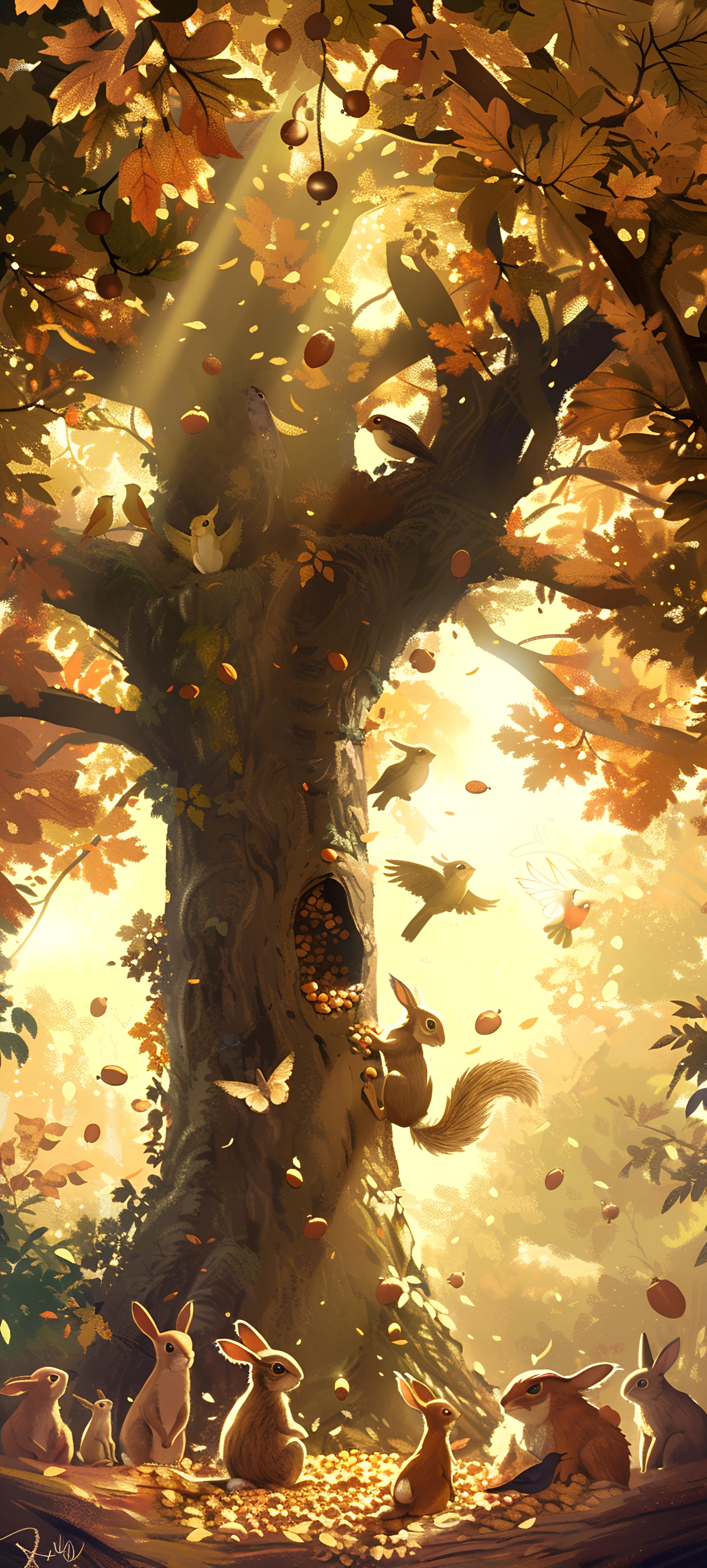 Seasons Wallpapers 1847×4096 anime wallpaper