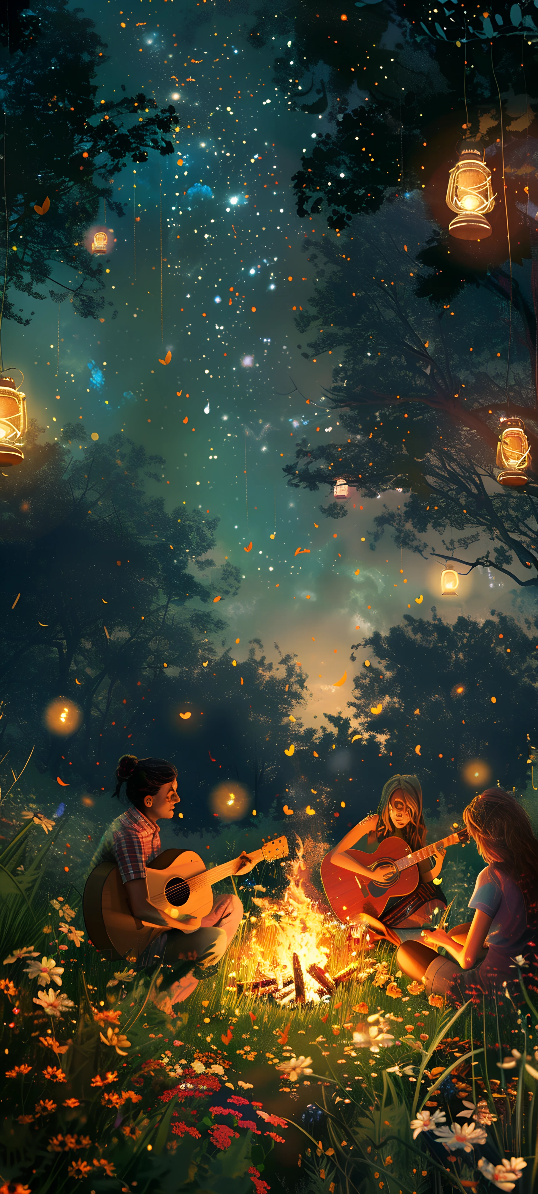 Seasons Wallpapers 1847×4096 anime wallpaper