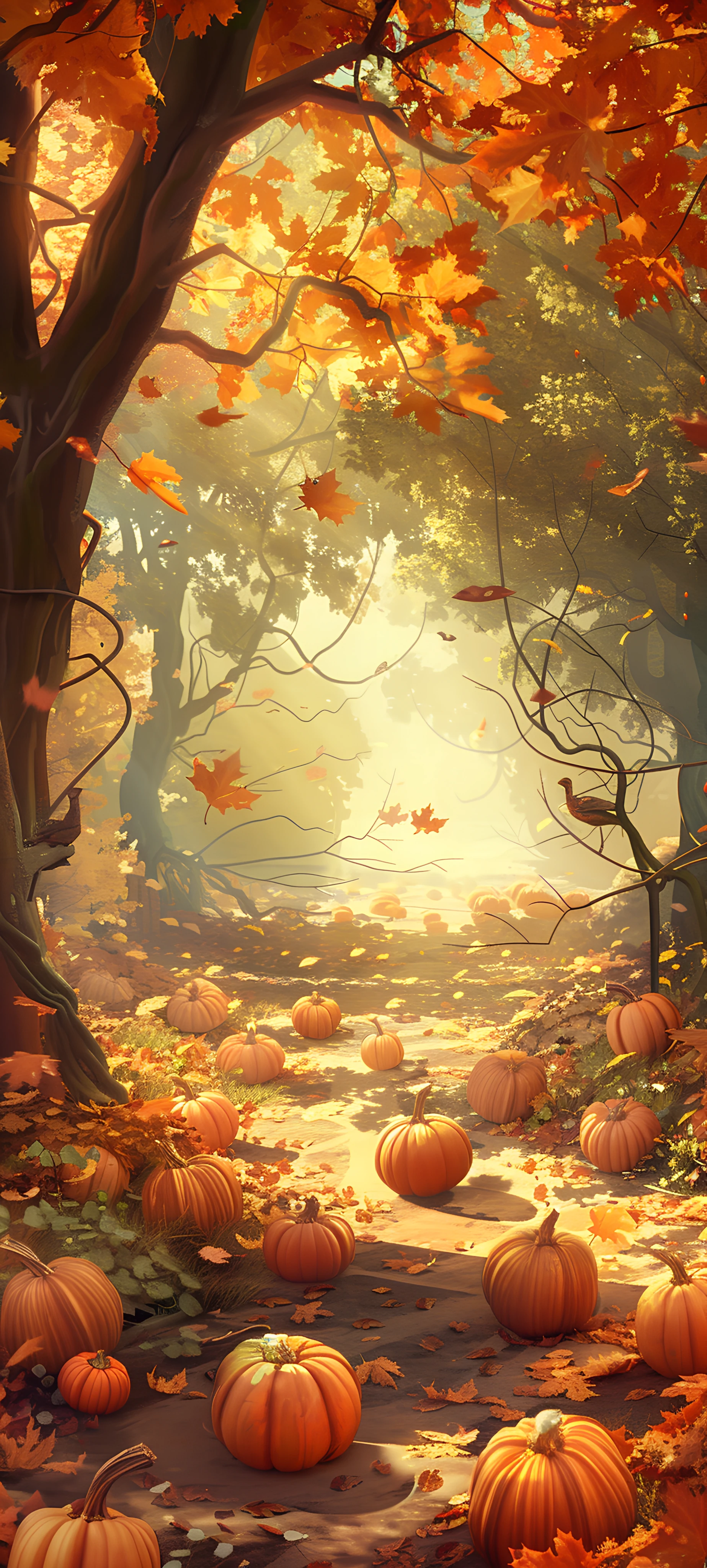 Seasons Wallpapers 1847×4096 anime wallpaper