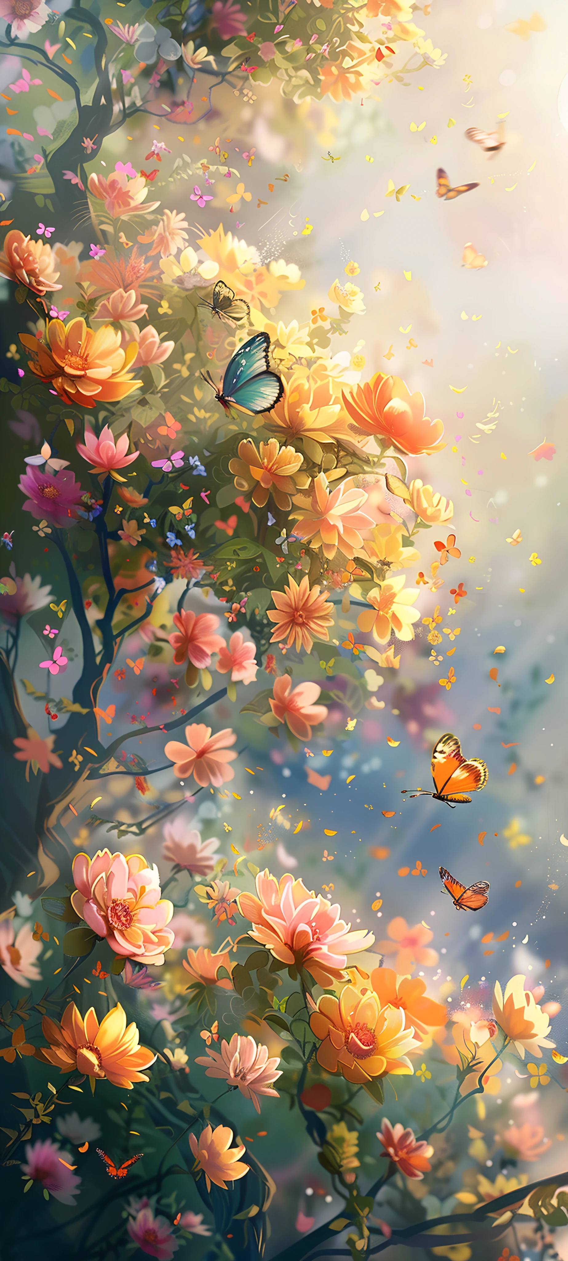 Seasons Wallpapers 1847×4096 anime wallpaper