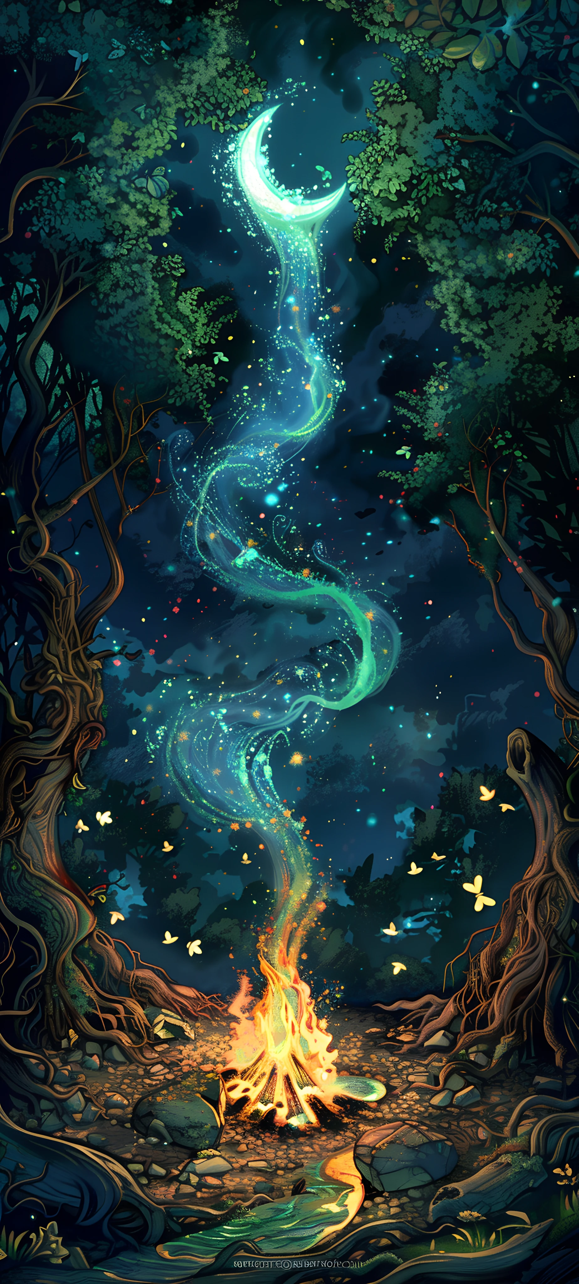 Seasons Wallpapers 1847×4096 anime wallpaper