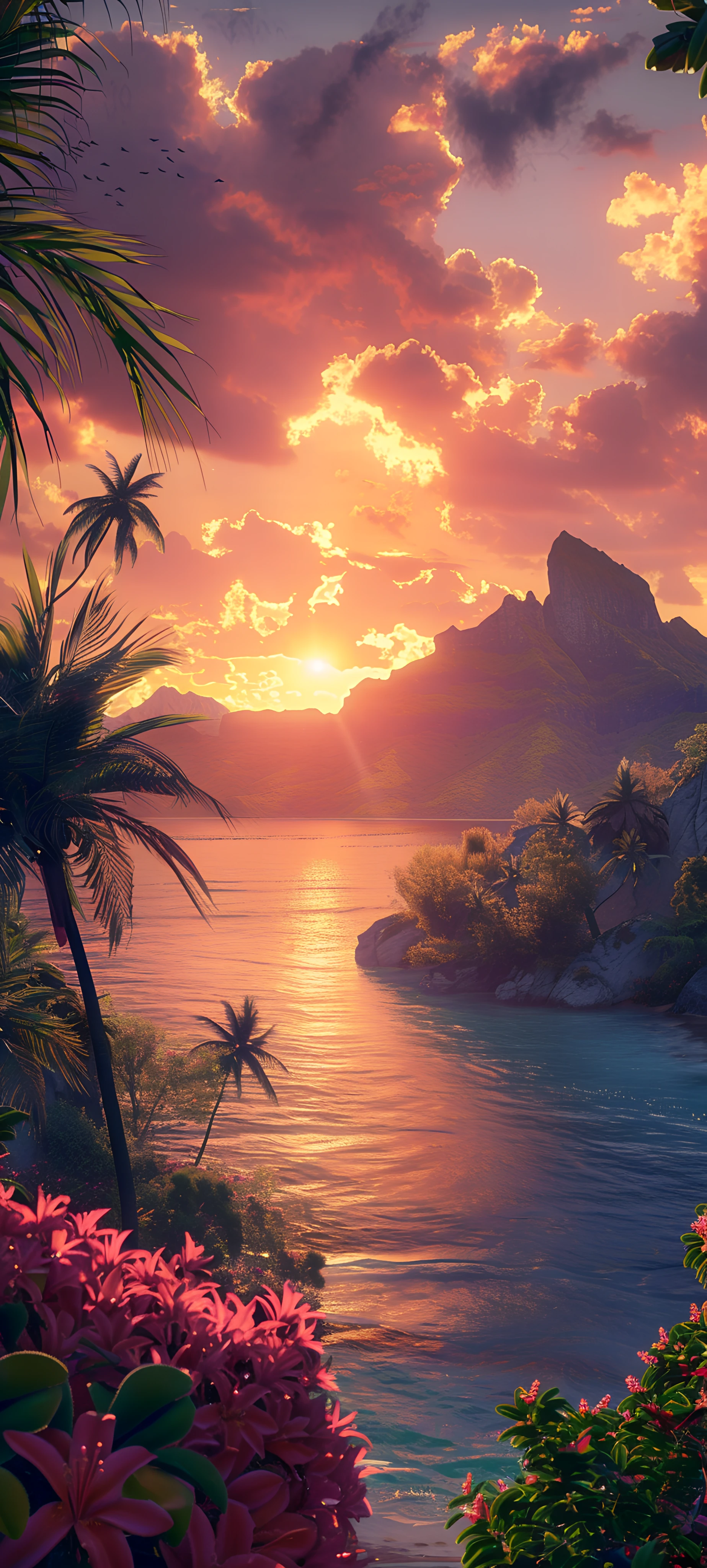 Seasons Wallpapers 1847×4096 anime wallpaper