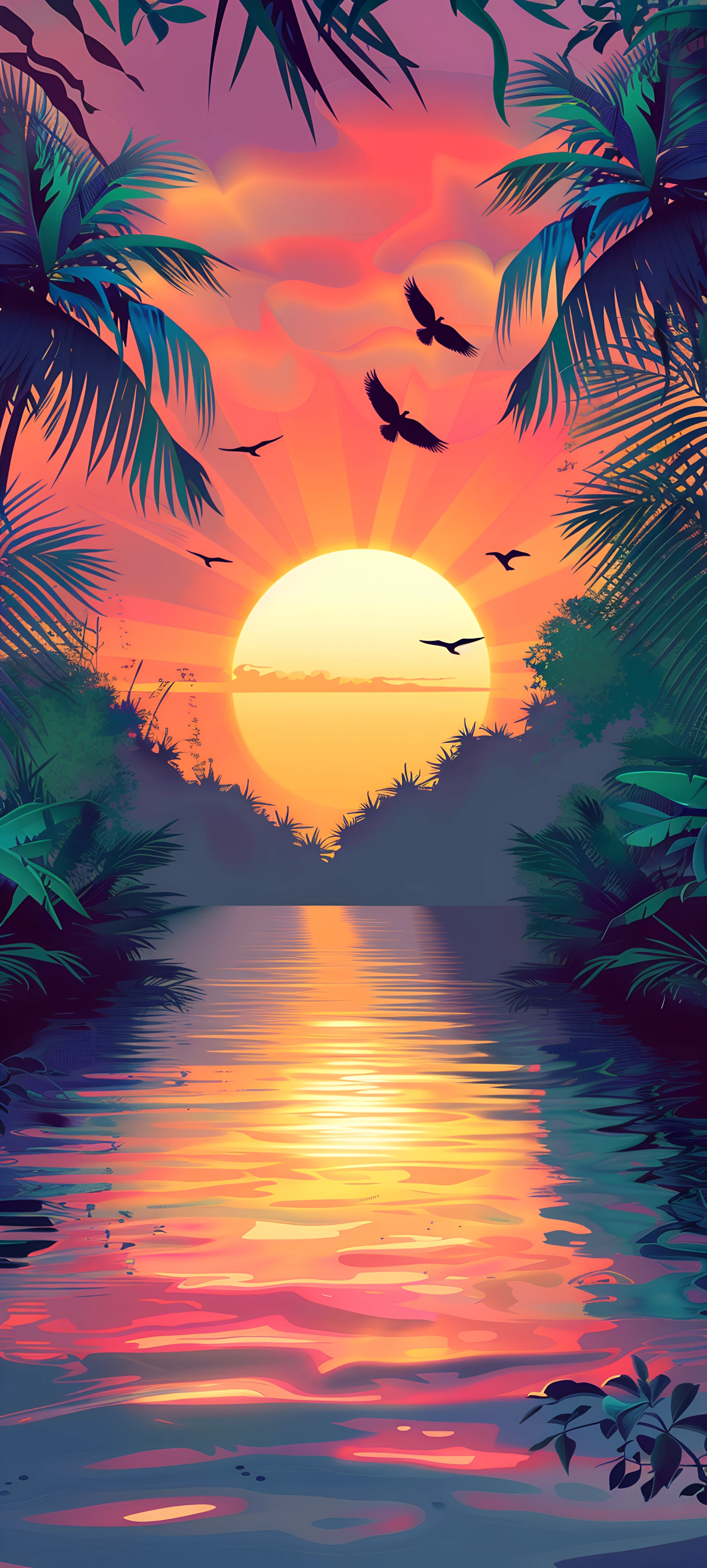 Seasons Wallpapers 1847×4096 anime wallpaper