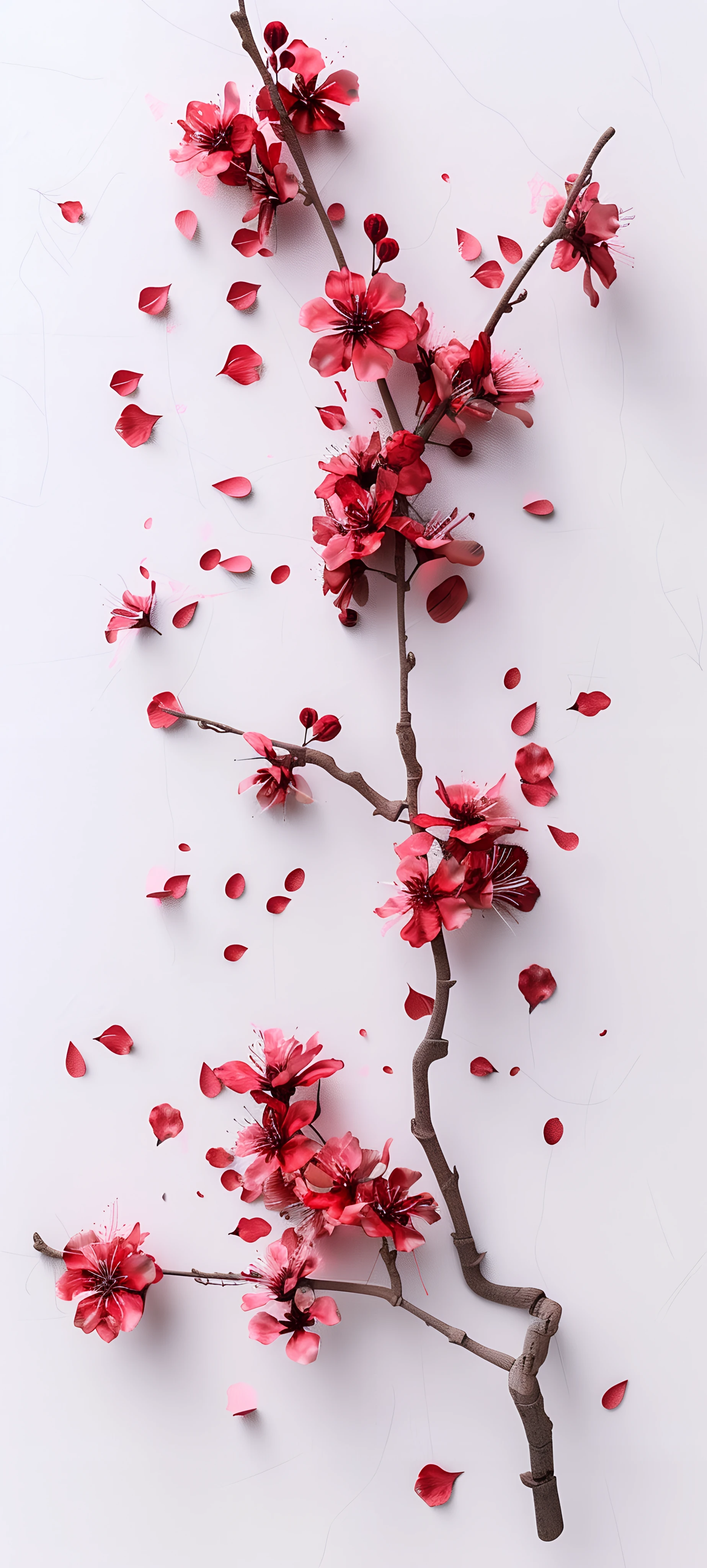 elegant seasons wallpaper — flower, still life, petals, branch (free 4K phone download)