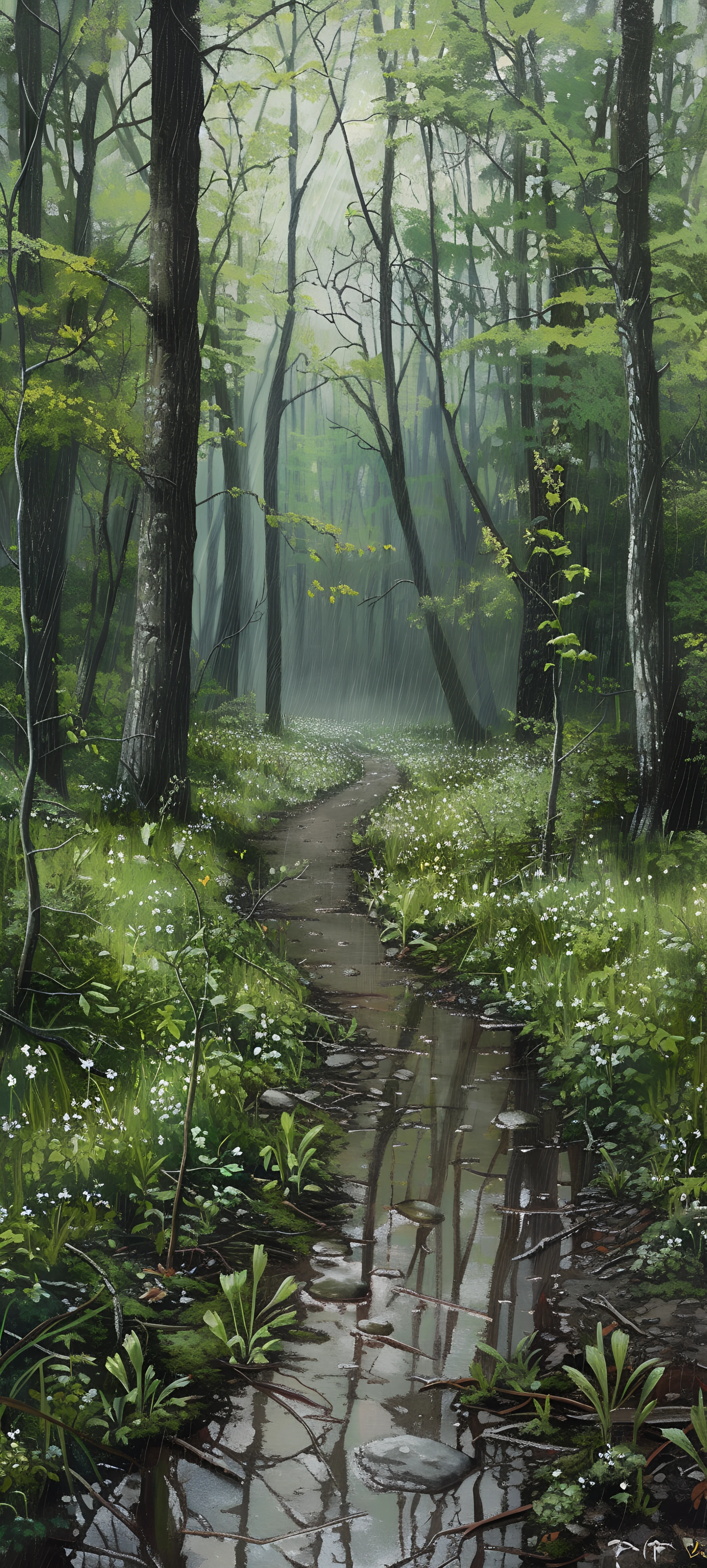 Seasons Wallpapers 1847×4096 anime wallpaper