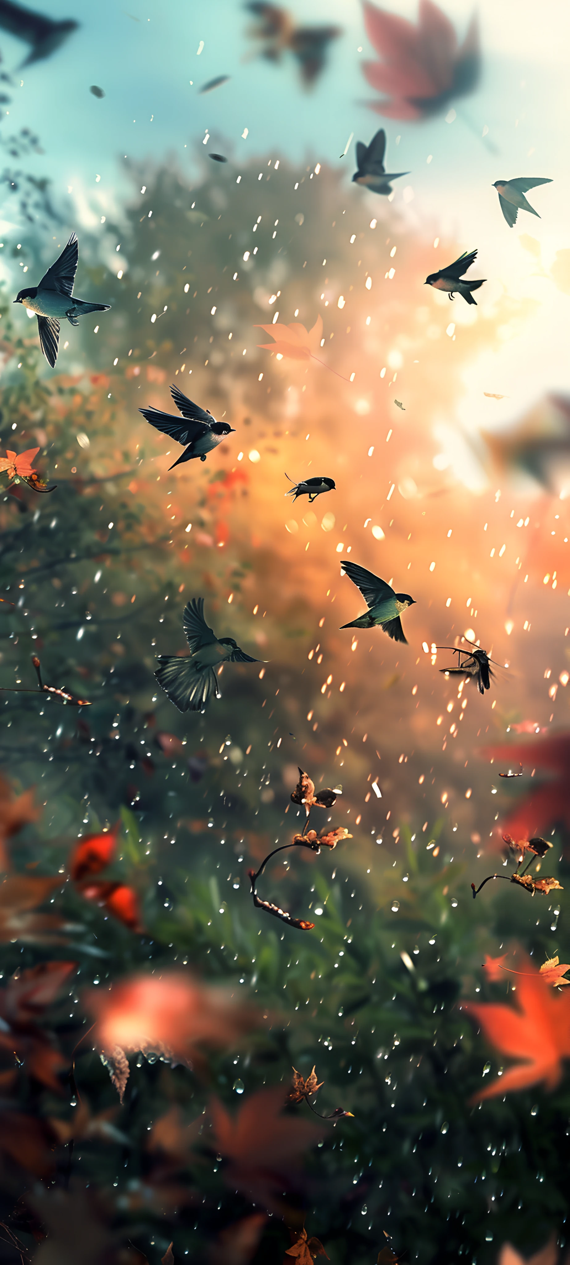 Seasons Wallpapers 1847×4096 anime wallpaper